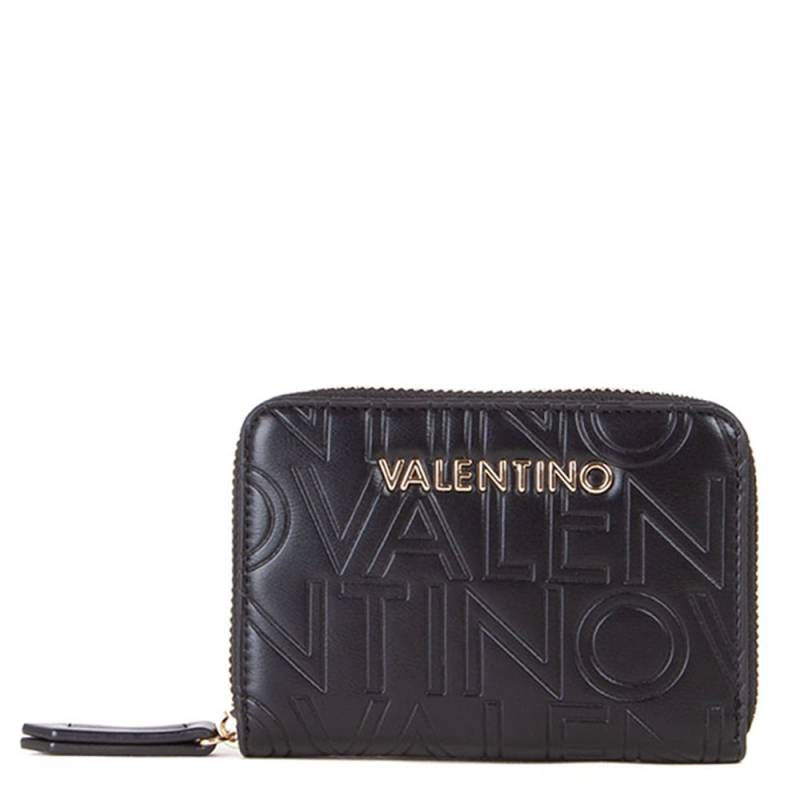 Portefeuille Valentino bags  imprimé all-over Lio Re VPS8AD137 001 couleur noir, vue de face