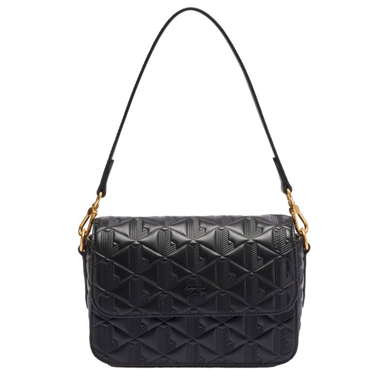 Sac à bandoulière Lacoste Maheki NF4712MH-000, couleur noir, vue de face