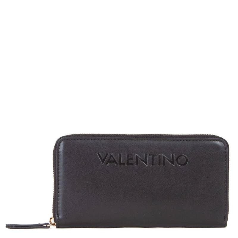 Grand portefeuille Valentino bags imprimé all-over Lio Re VPS8AJ155 001 couleur noir, vue de face