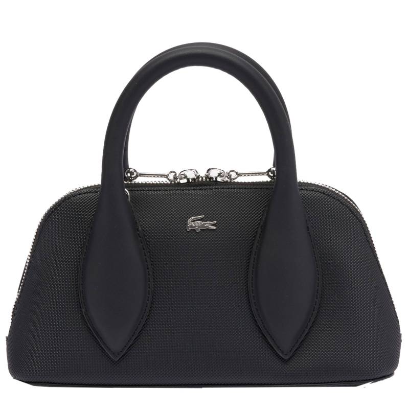 Mini sac bugatti Lacoste Daily City NF4763DZ 000, couleur noir, vue de face