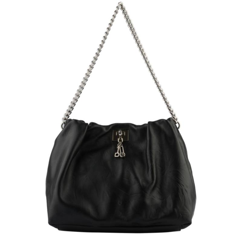 Sac porté travers Mia & Joy Ashley MJ2133NR, couleur noir, vue de face