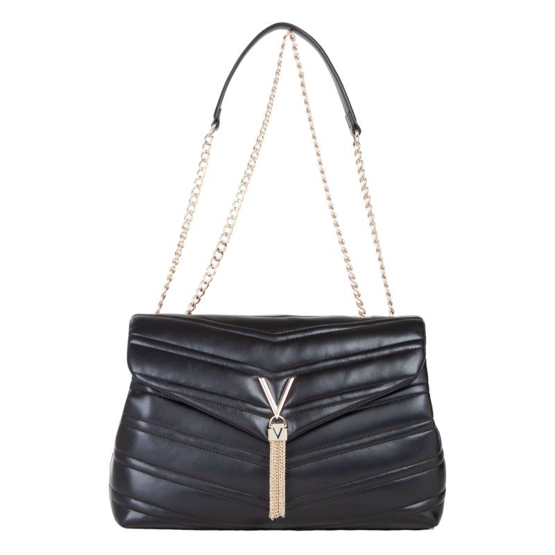 Sac bandoulière à rabat Privilège Valentino bags 	
VBS8DN09 001 couleur noir vue de face