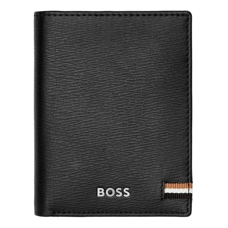 Porte-cartes double homme Hugo Boss Iconic cuir HLE421A Noir