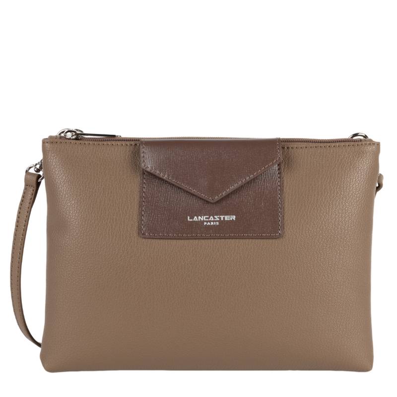 Sac Trotteur Lancaster Maya 517-27- TAUPE couleurtaupe, vue de face