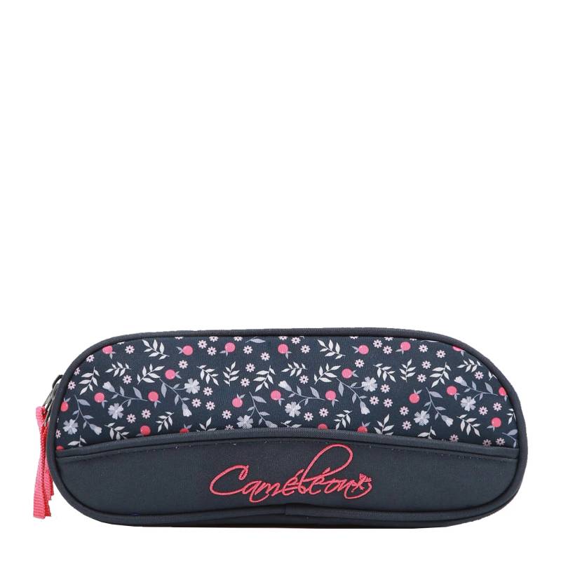 Trousse double Caméléon Actual pour enfant BAS-TROU C001 Navy Miniflowers