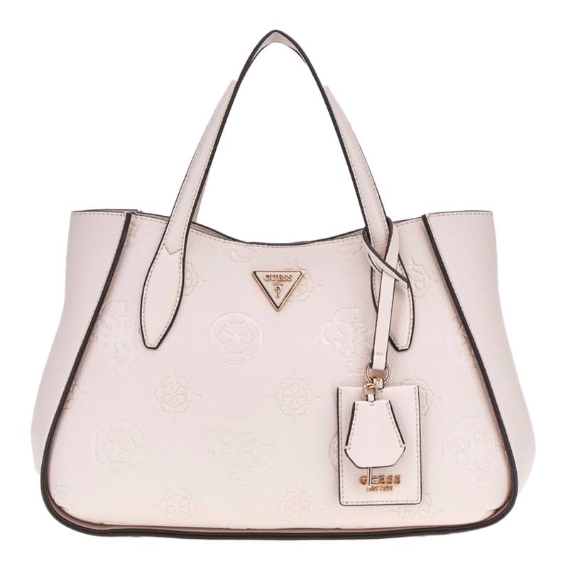 Sac à main Guess avec pendentif détachable Keandra HWPL932306STL couleur stone, vue de face