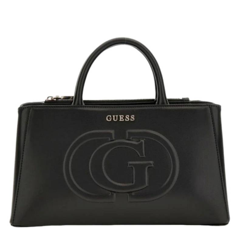 Petit sac Guess Society Eco Mietta HWEVG951305 BLA couleur noir, vue de face