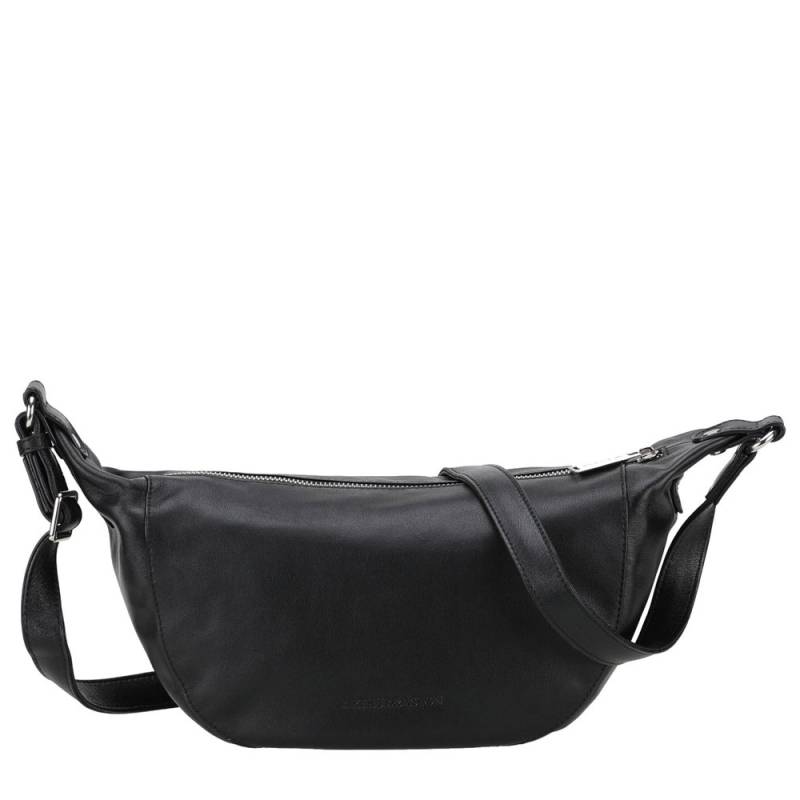 Sac banane Arthur & Aston bandoulière ajustable Giulia A180-04 A couleur noir, vue de face