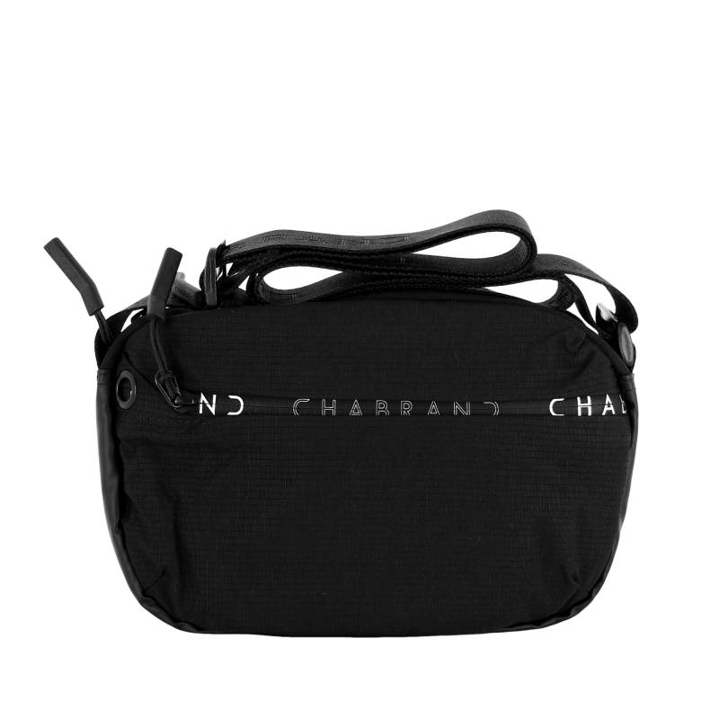 Sac reporter Chabrand aspect côté cuir 58529 couleur noir, vue de face