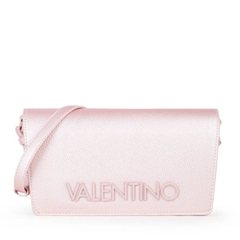 Sac porté épaule Valentino Bags effet grainé Arenil VBS8H413 V98  couleur rose; vue de face