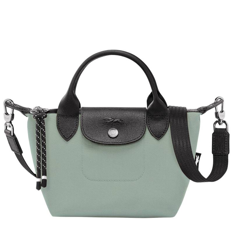 Mini sac à main XS Longchamp Le Pliage Energy L1500HSRM07, couleur  verveine  vue de face