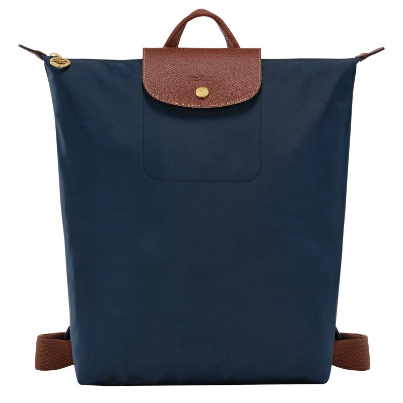 Sac à dos M Longchamp Le Pliage Original en toile 10284089P68 Bleu Marine