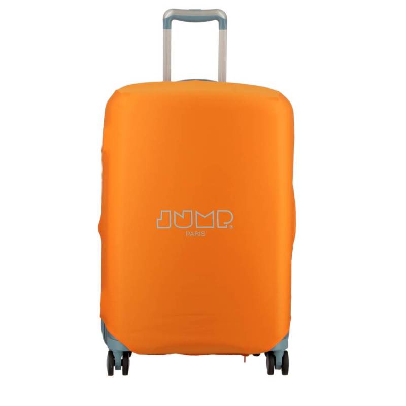 Housse pour valise Jump en Spandex M Housse CPS02ORA couleur orange, vue de face