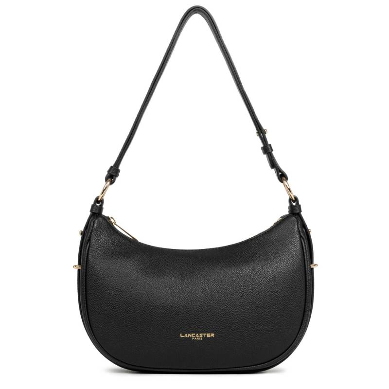 Sac besace Lancaster M Milano Aria 480-071 NR couleur noir, vue de face