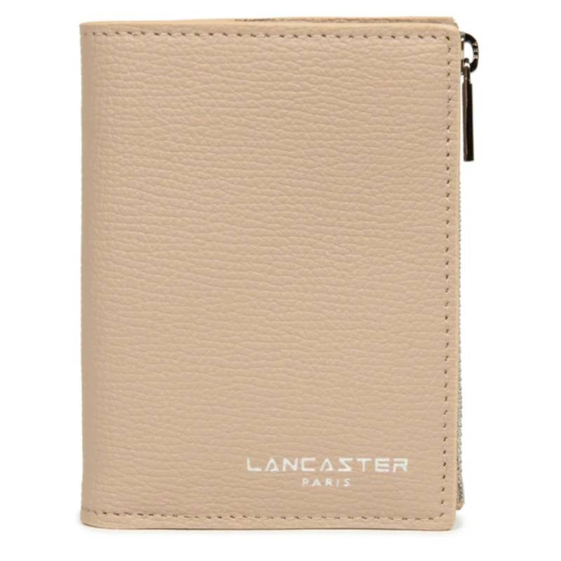 Portefeuille plié Lancaster Sierra PM 138-002 BE/FO Beige foncé, vue de face