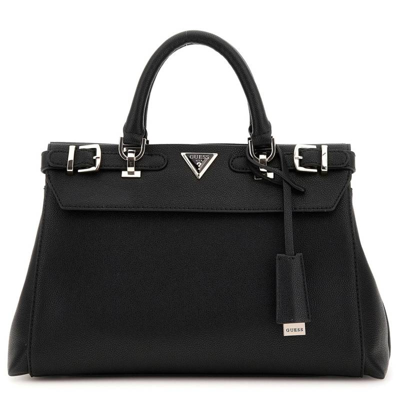 Sac porté main effet grainé Guess Eco Ali HWEBG951105-BLA Noir