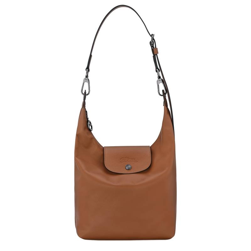 Sac porté épaule Longchamp Le Pliage Xtra 10286987 504 couleur Cognac , vue de face