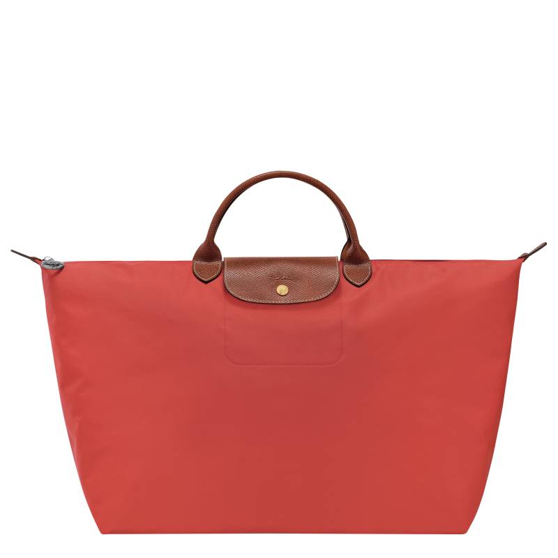 Sac de voyage L Longchamp Le Pliage Original L1624 089 P94 couleur tomate, vue de face