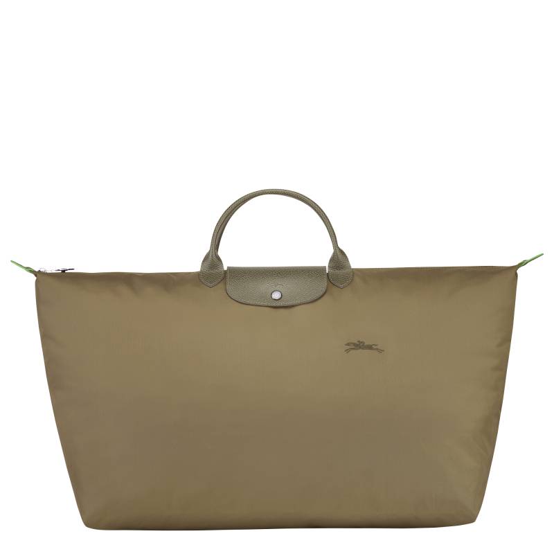 Sac de voyage M Longchamp Le Pliage Green L1625919 M04 couleur Artichaut, vue de face