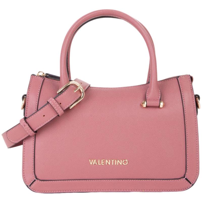 Sac porté main Valentino Bags effet grainé VBS8NR05  089,couleur rose, vue de face