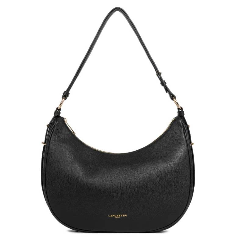 Grand sac Lancaster L porté épaule Milano Aria 480-072-NOIR vue de face