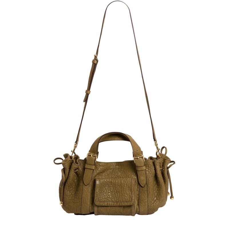 Petit sac à main Gerard Darel Le 18H cuir bubble DBS67A4285002 Vert Kaki