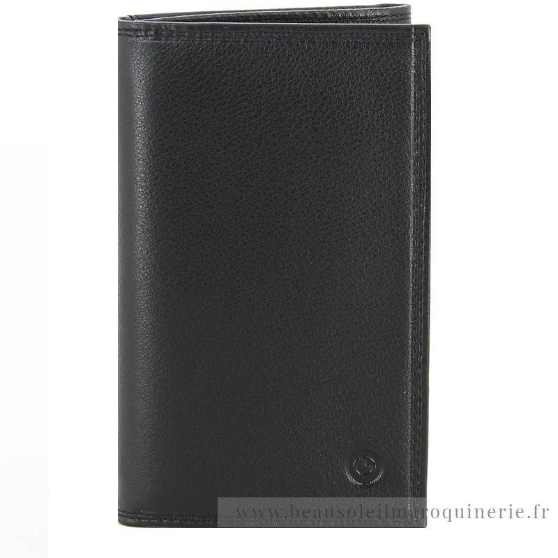 Porte cartes Bruges en cuir de vachette souple