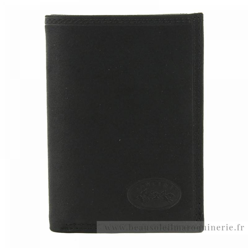 Petit portefeuille homme en cuir Francinel Bilbao 47976 Noir