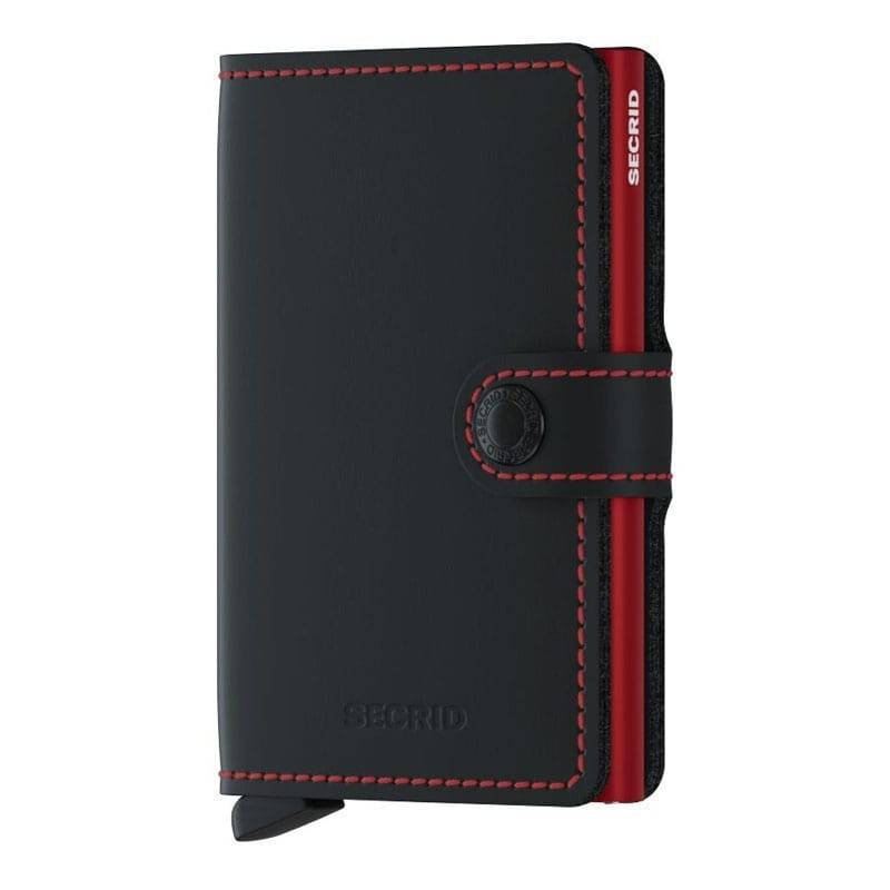 Porte-cartes Miniwallet Matte Secrid MM Black/Red