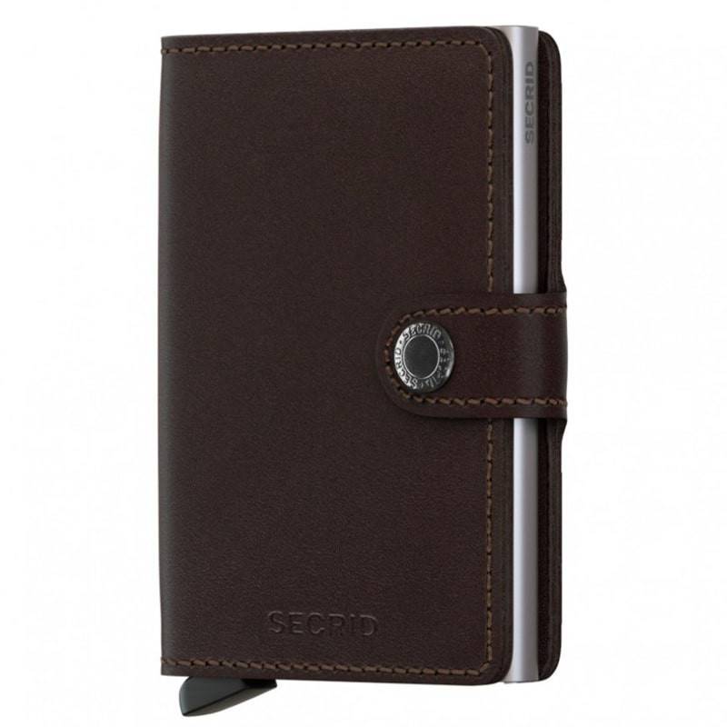 Porte-cartes Miniwallet Original Secrid  MO-DARK Marron foncé