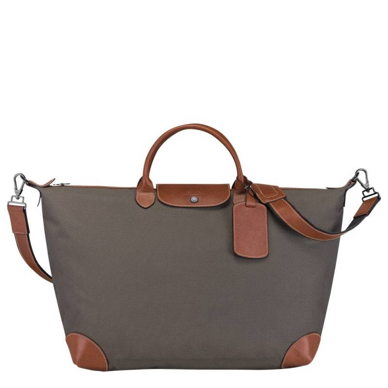 Grand sac de voyage Longchamp Boxford L1624080042 Brun vue de face