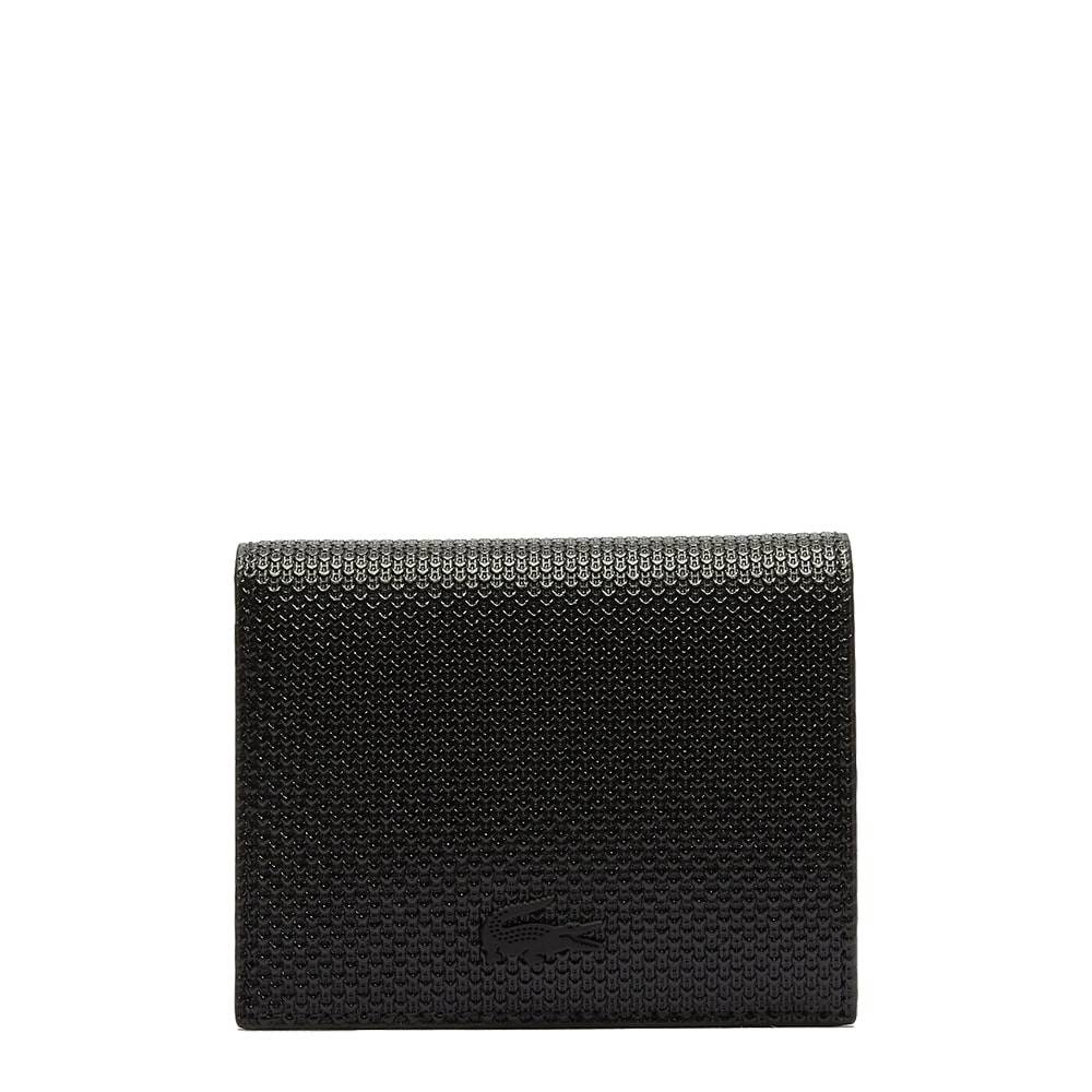 Petit portefeuille pressioné Chantaco Arthur & Aston NF3351CE couleur noir vue de face