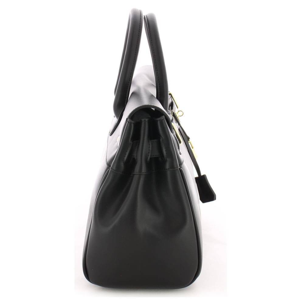 Grand sac porté main Mac Douglas Pyla Meryl S similicuir lisse PYLA-MERY-CS01-S Noir profil