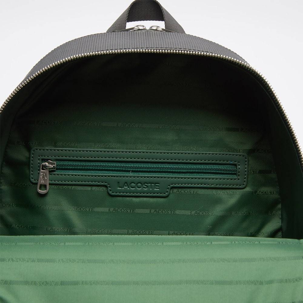 Sac lacoste cuir piqué outlet