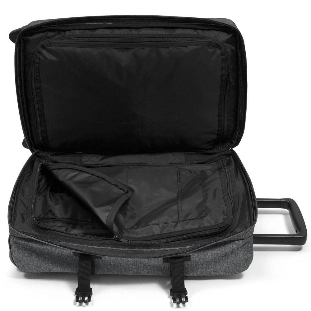Valise convertible sac à dos Eastpak Strapverz S EK96L_77H Black Denim (Gris Anthracite) intérieur