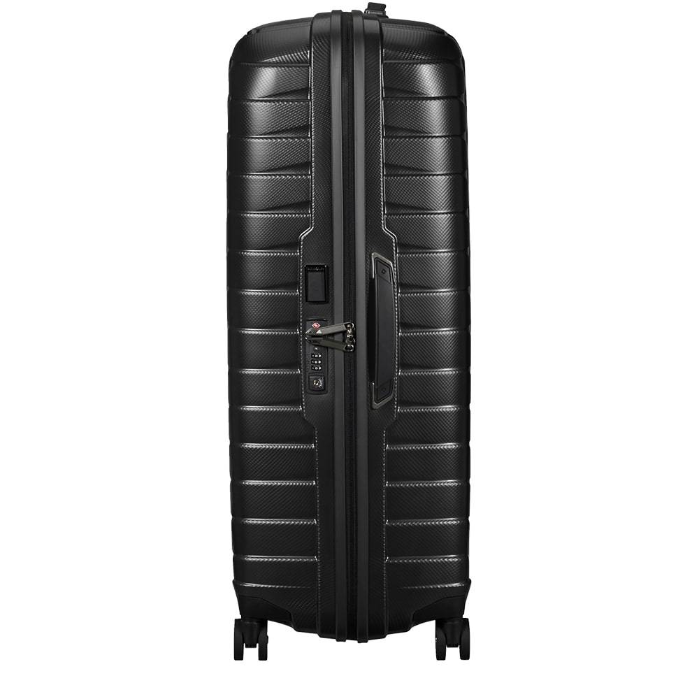 Valise 4 roues Samsonite Proxis 81cm 126043-4804 couleur Matt Graphite vue de côté