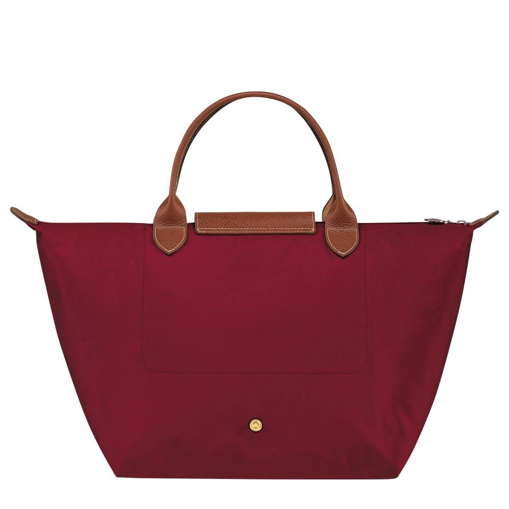 Sac porté main M Longchamp Le Pliage L1623089P59 Rouge  vue de dos