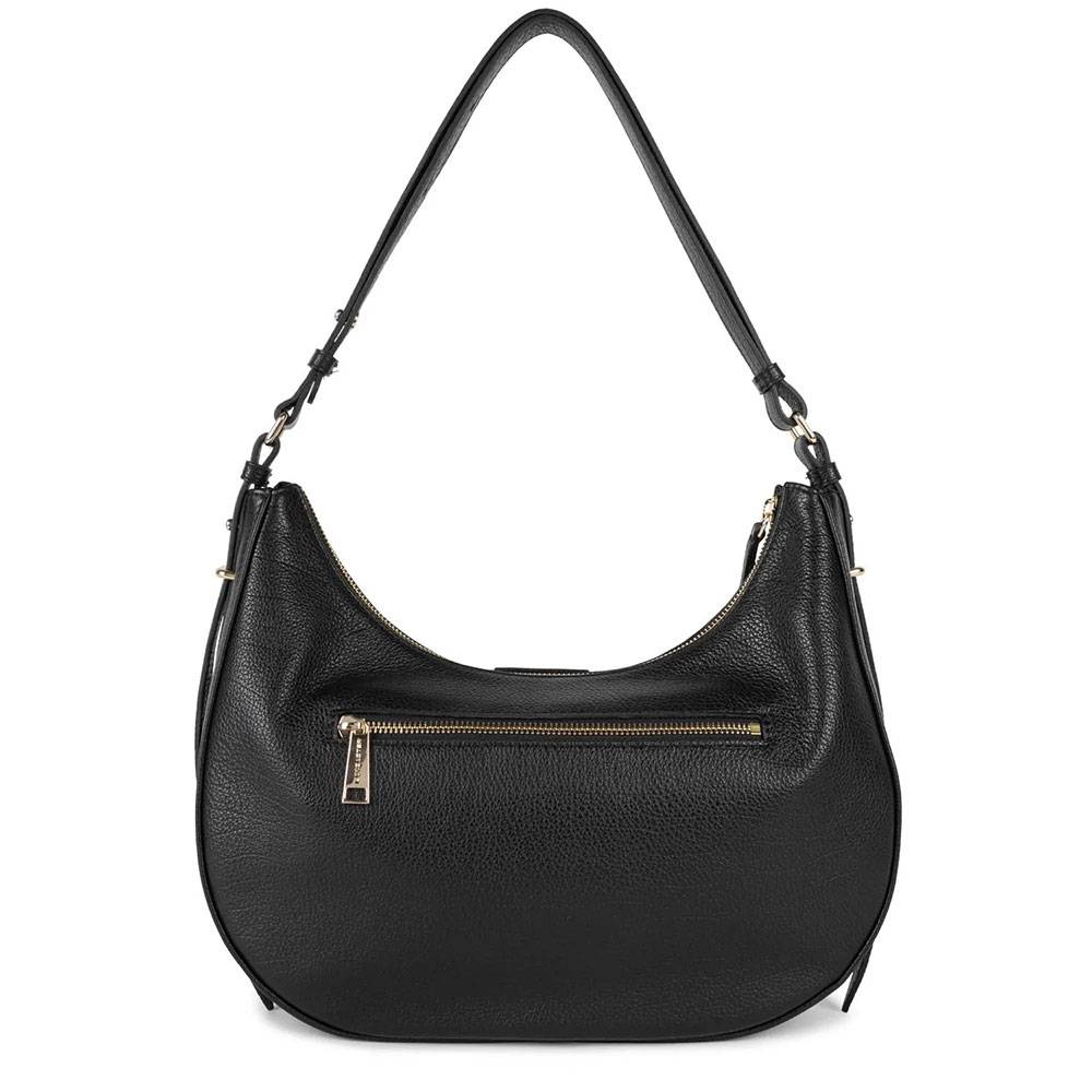 Sac hobo Zippé L Lancaster Dune 529-78-NOIR couleur noir, vue de dos