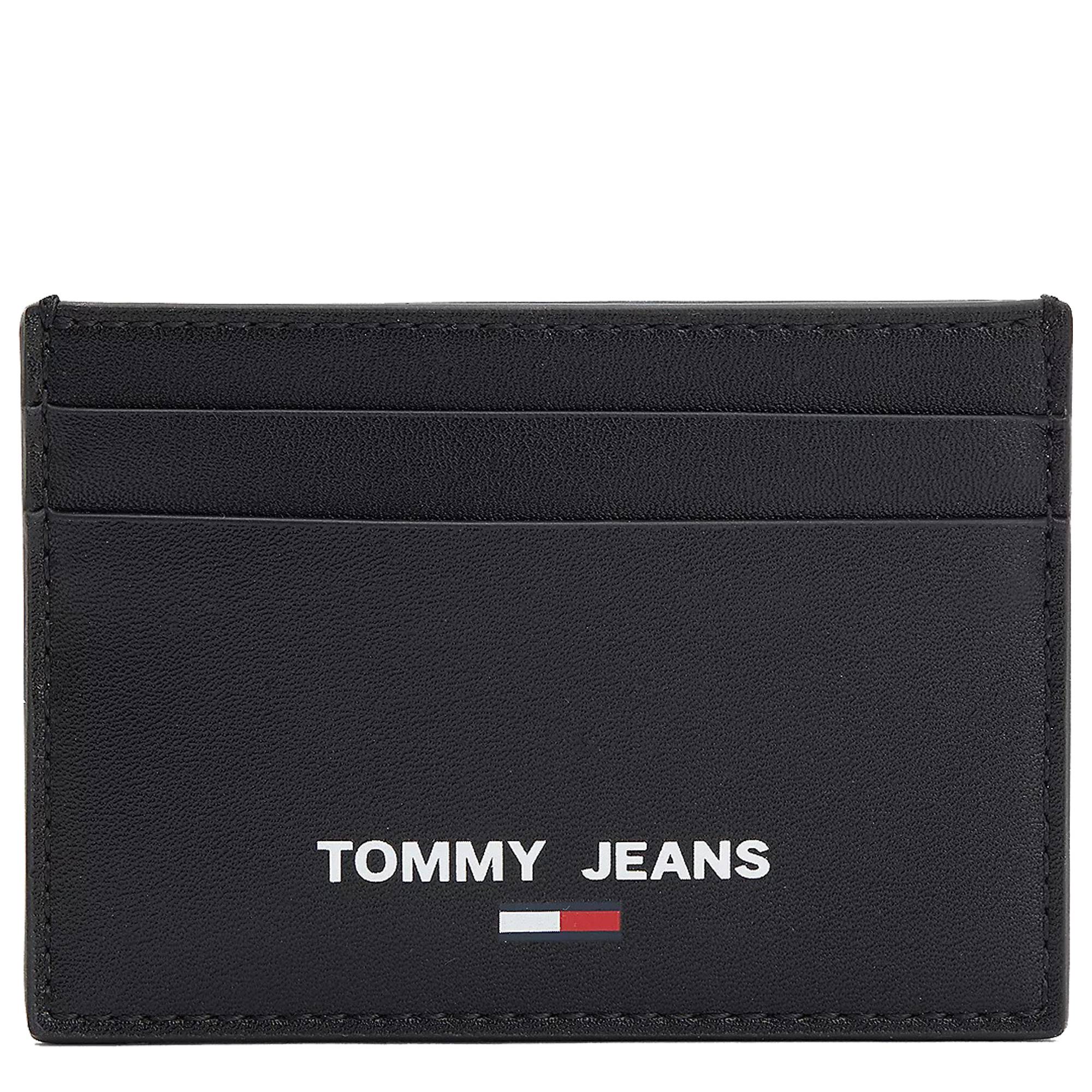 Porte-cartes Tommy Hilfiger Essential AM0AM10416 BDS couleur noir vue de face
