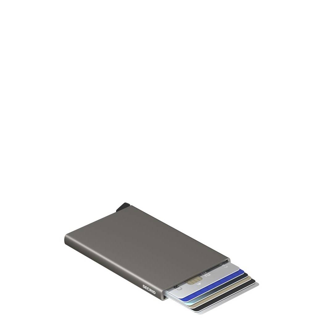 Porte cartes Secrid Cardprotector (6 cartes) aluminium C-Earth Grey (Gris) rangements cartes