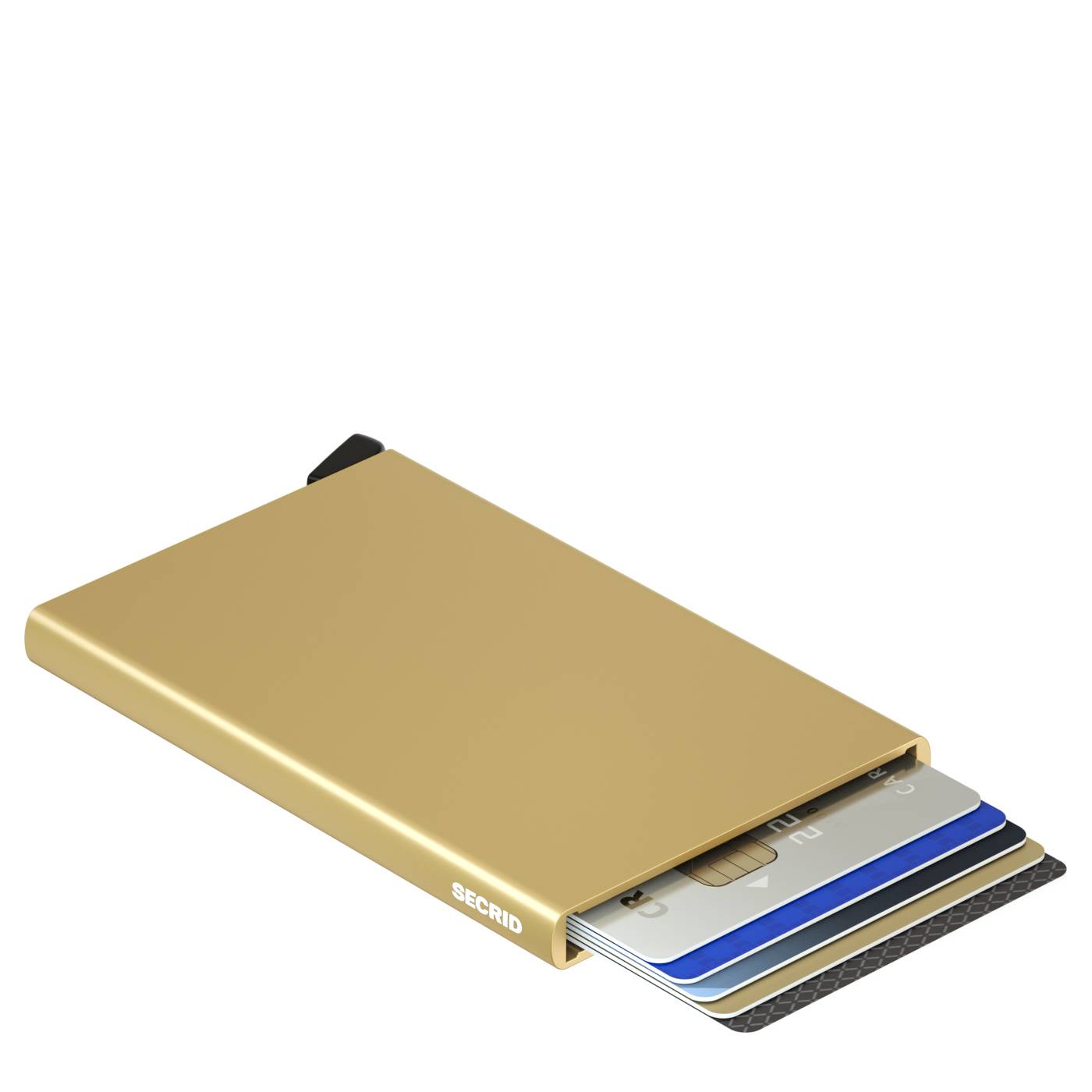 Porte cartes Secrid Cardprotector (6 cartes) aluminium C-Gold (Doré) rangements cartes
