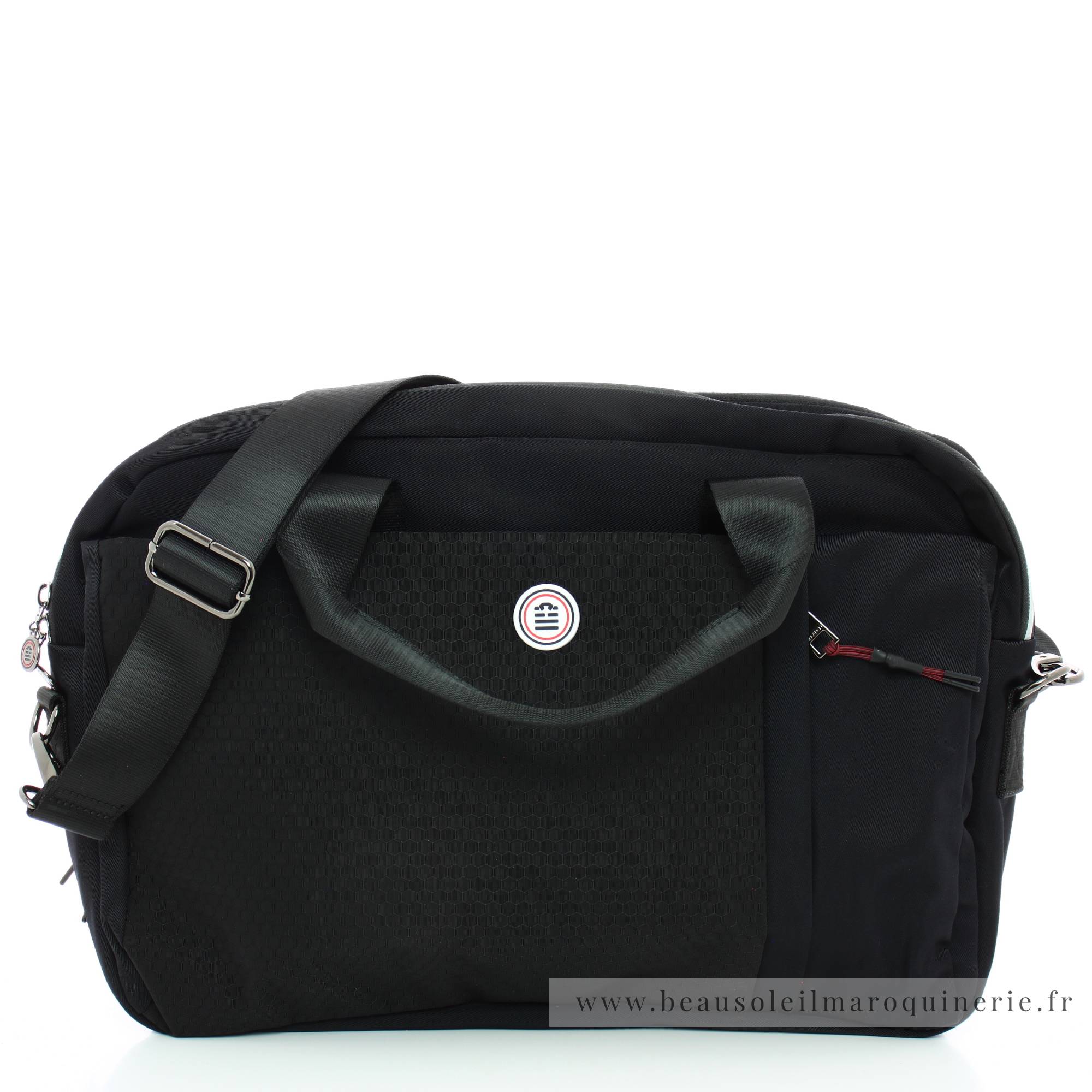 Sac cartable Serge Blanco en textile Honey BSH41001