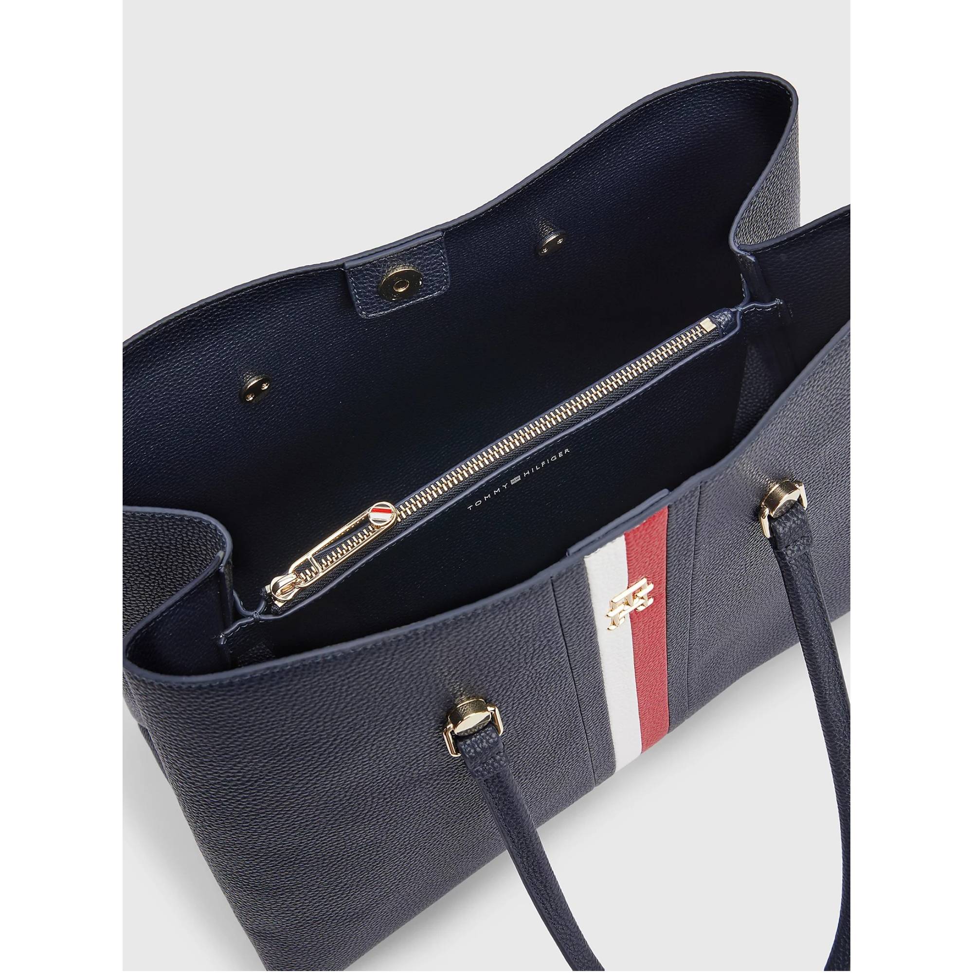 basket tommy hilfiger bleu marine
