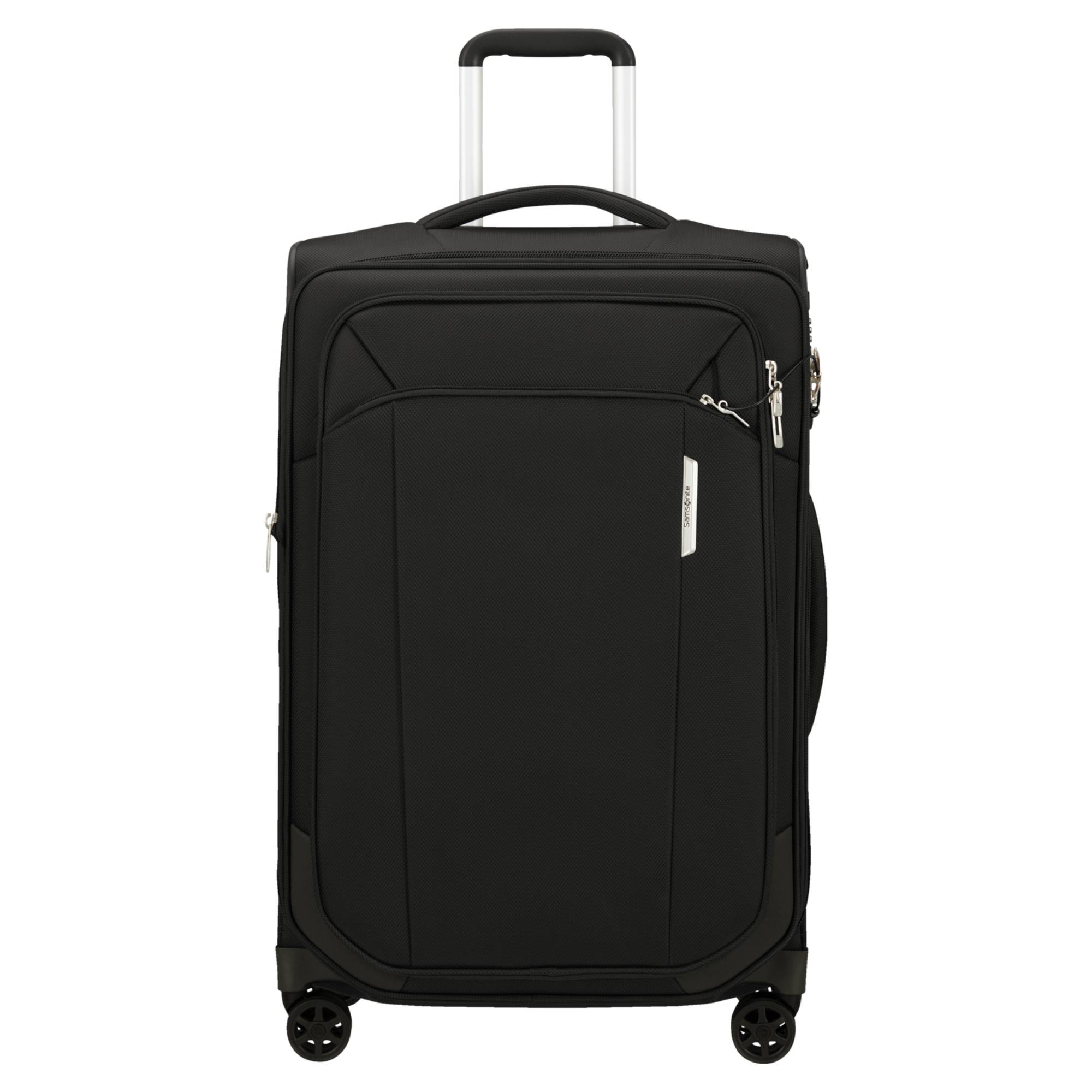 Valise 4 roues extensible Samsonite Respark 143330 7416 de couleur Ozone Black, vue de face