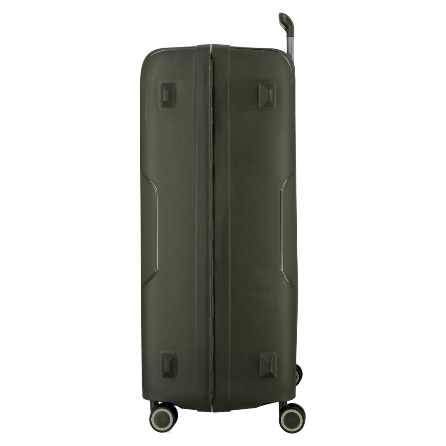 Valise cabine 4 roues Jump Maxlock CLP28KAK couleur kaki vue de profil gauche