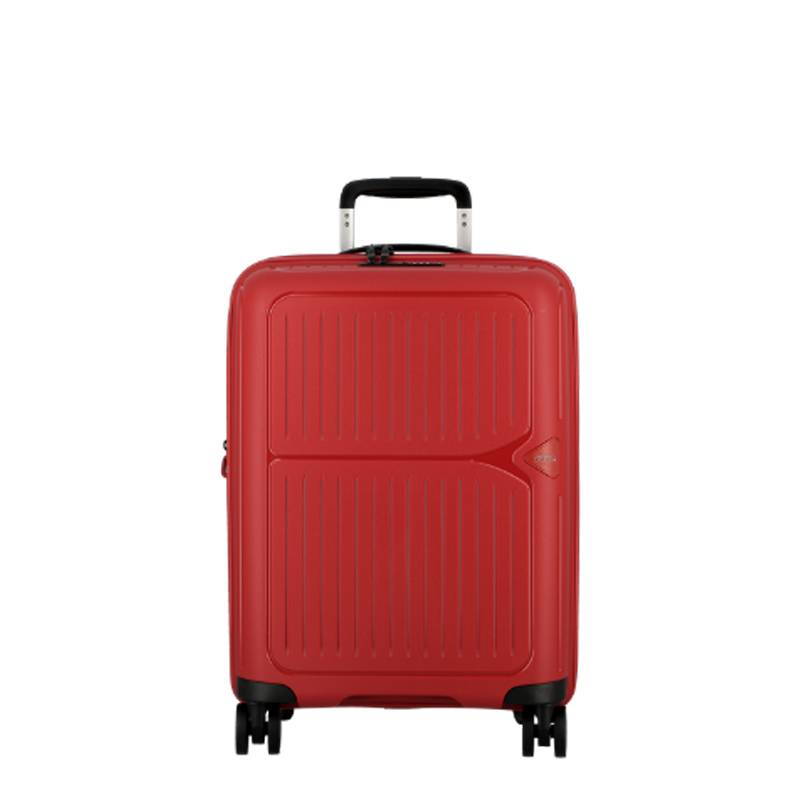 Valise Cabine Jump Extensible 4 roues TXC 2 TX20RGE couleur rouge, vue de face
