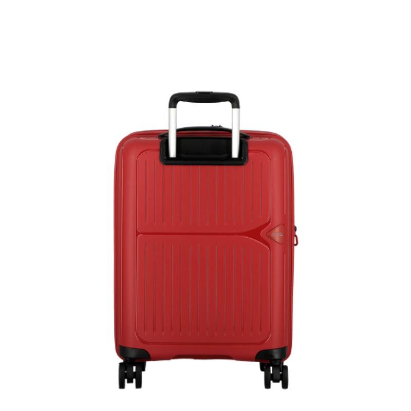 Valise Cabine Jump Extensible 4 roues TXC 2 TX20RGE couleur rouge, vue de dessous