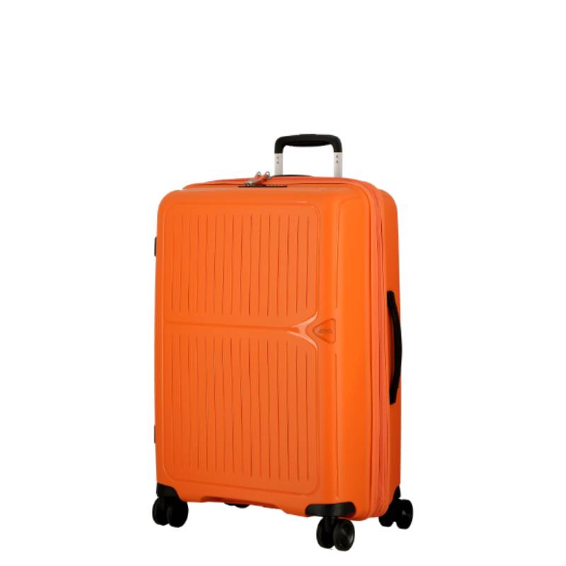 Valise moyenne Jump extensible TXC 2 66cm TX24ORA orange vue de profil