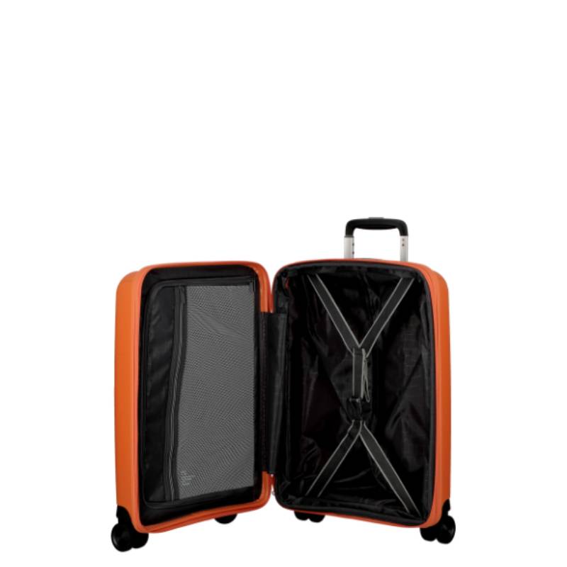 Valise moyenne Jump extensible TXC 2 66cm TX24ORA orange vue intérieur