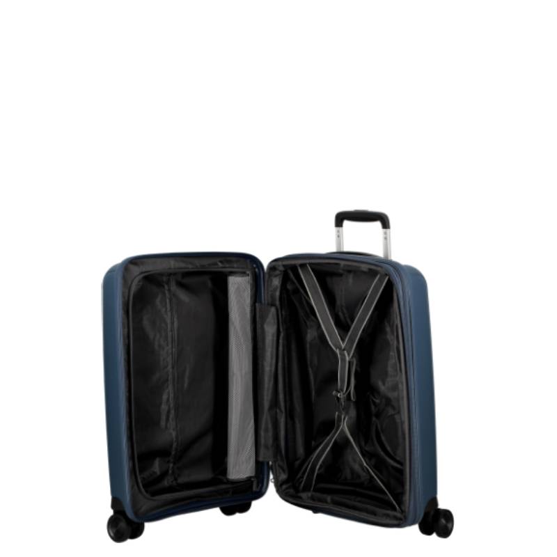 Grande valise Jump extensible TXC 2 77cm TX28BLE bleu ouvert